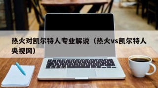 热火对凯尔特人专业解说（热火vs凯尔特人央视网）